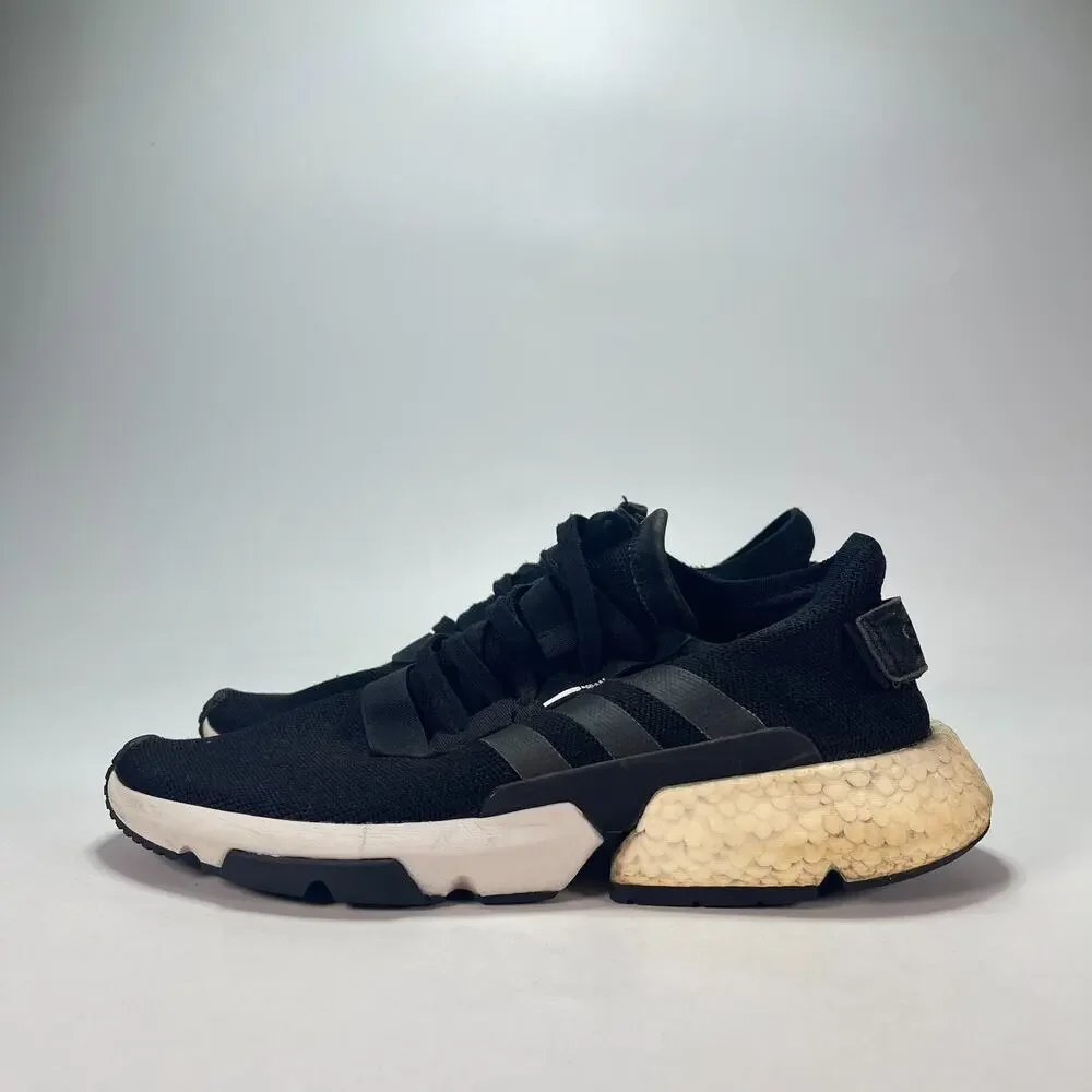 adidas Originals POD-S3.1 Core Black Streetwear Sneakers B37366 Men's Size 10.5